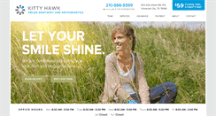 Desktop Screenshot of kittyhawksmiles.com
